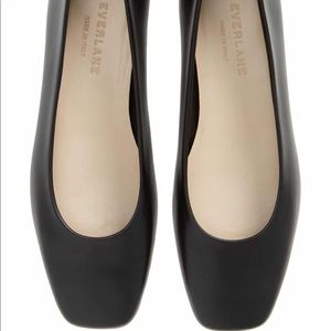Everlane black flats size 8